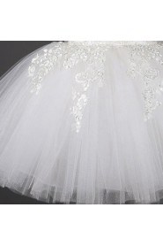 A-line Flower Girl Dress