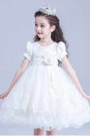 A-line Flower Girl Dress