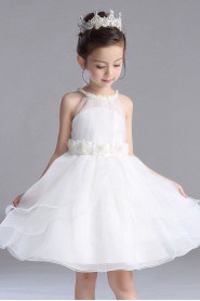 A-line Flower Girl Dress