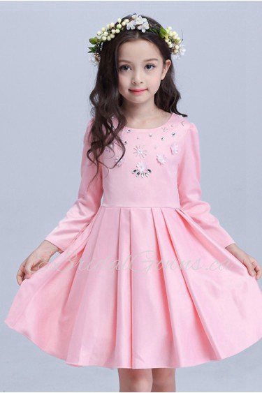 A-line Flower Girl Dress