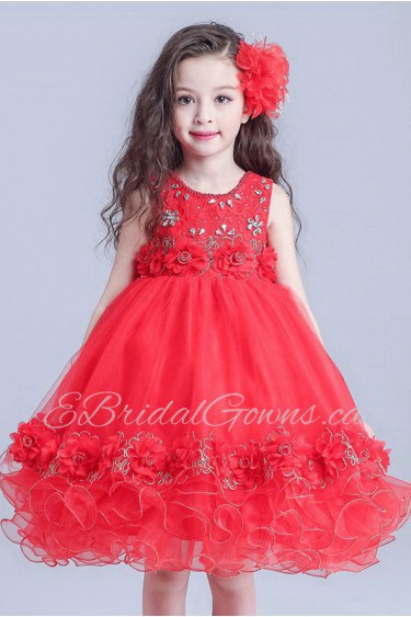 A-line Flower Girl Dress