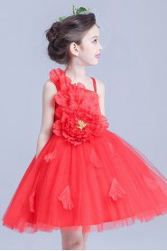 A-line Flower Girl Dress