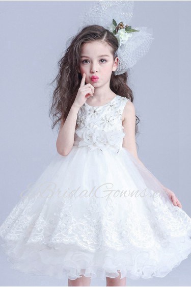 A-line Flower Girl Dress