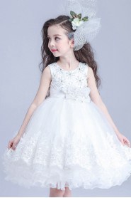 A-line Flower Girl Dress