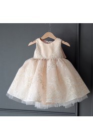 A-line Flower Girl Dress