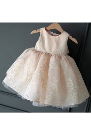 A-line Flower Girl Dress