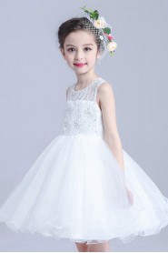 A-line Flower Girl Dress