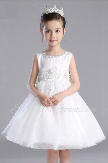 A-line Flower Girl Dress