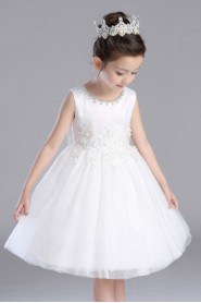 A-line Flower Girl Dress