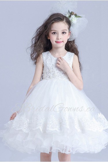 A-line Flower Girl Dress