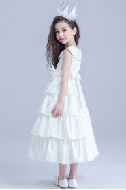 A-line Flower Girl Dress