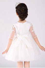 A-line Flower Girl Dress