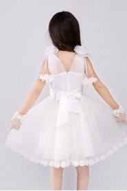 A-line Flower Girl Dress