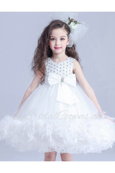 A-line Flower Girl Dress