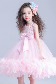 A-line Flower Girl Dress