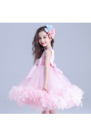 A-line Flower Girl Dress