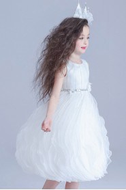 A-line Flower Girl Dress