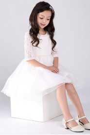 A-line Flower Girl Dress