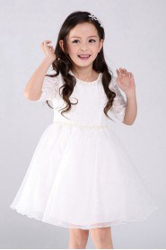 A-line Flower Girl Dress