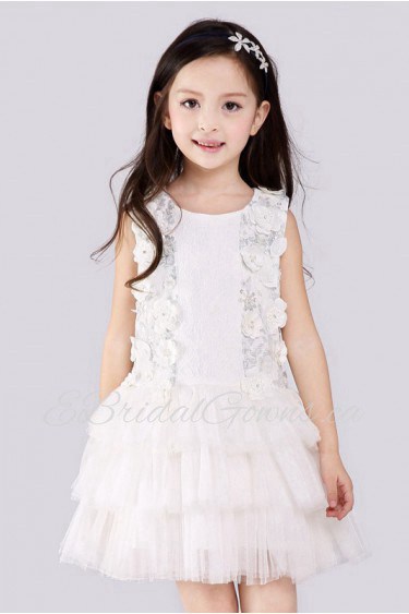 A-line Flower Girl Dress