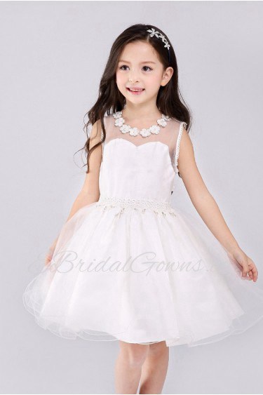 A-line Flower Girl Dress