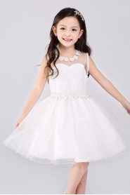 A-line Flower Girl Dress