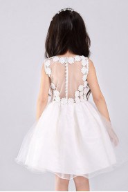 A-line Flower Girl Dress