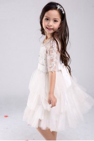 A-line Flower Girl Dress