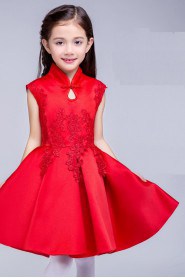 Long Sleeve A-line Flower Girl Dress