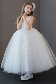 A-line Flower Girl Dress