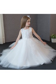 A-line Flower Girl Dress