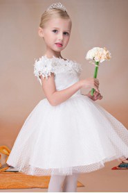 A-line Off-the-shoulder A-line Flower Girl Dress