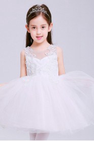 A-line Flower Girl Dress