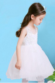 A-line Flower Girl Dress