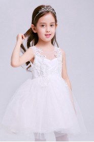 A-line Flower Girl Dress