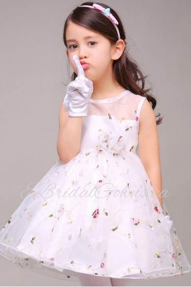 A-line Flower Girl Dress