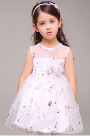 A-line Flower Girl Dress