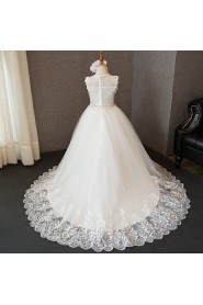 A-line Flower Girl Dress