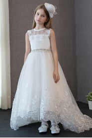 A-line Flower Girl Dress