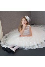 A-line Flower Girl Dress