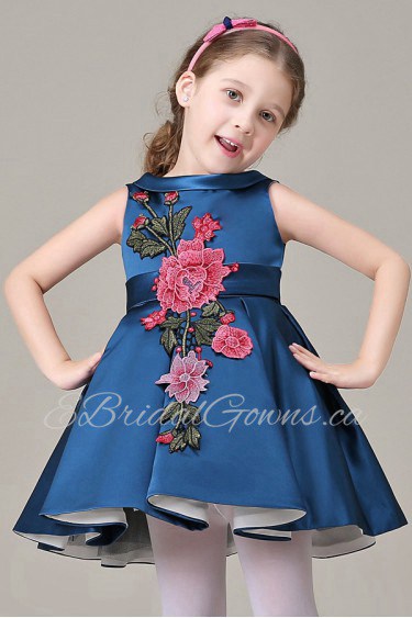 A-line Flower Girl Dress