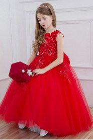 A-line Flower Girl Dress