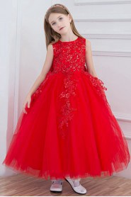 A-line Flower Girl Dress