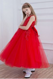 A-line Flower Girl Dress