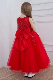 A-line Flower Girl Dress