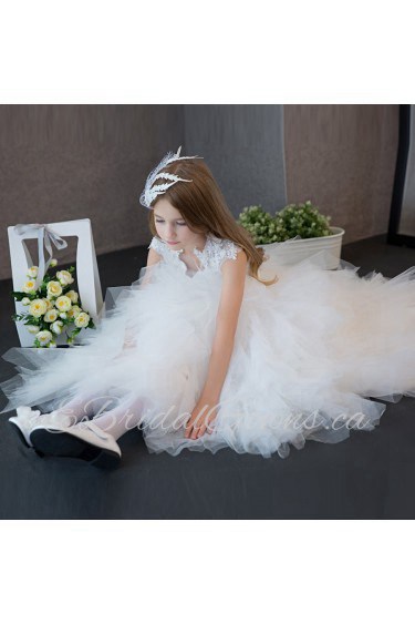 A-line Flower Girl Dress