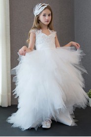 A-line Flower Girl Dress