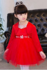 A-line Flower Girl Dress