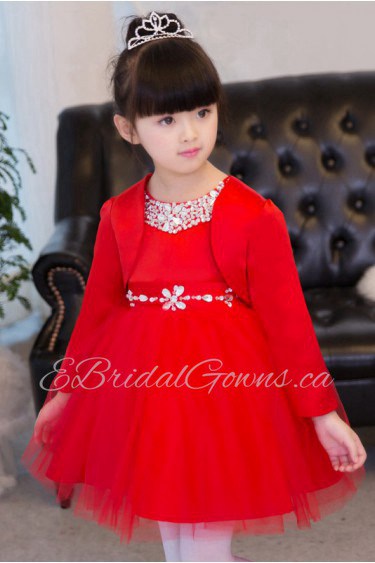 A-line Flower Girl Dress