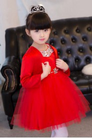 A-line Flower Girl Dress